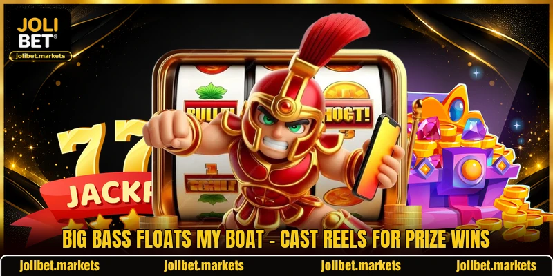 Big Bass Floats My Boat - Cast Reels For Prize Wins