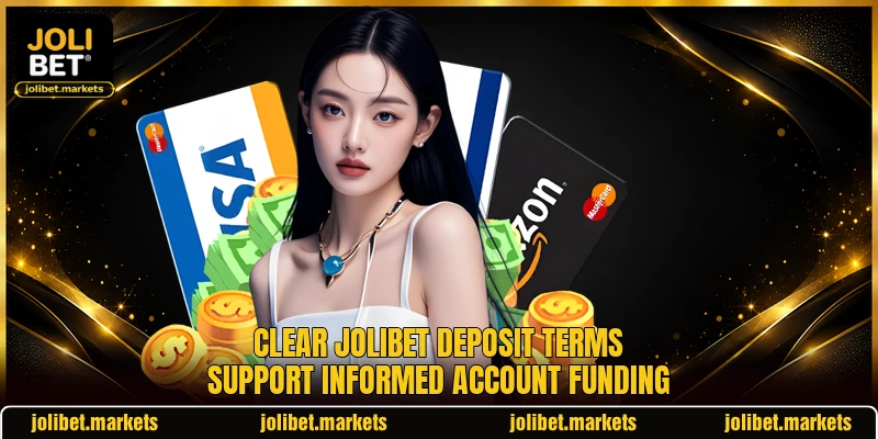 Clear JOLIBET deposit terms support informed account funding Clear JOLIBET deposit terms support informed account funding