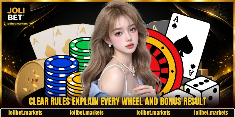 Clear rules explain every wheel and bonus result Clear rules explain every wheel and bonus result