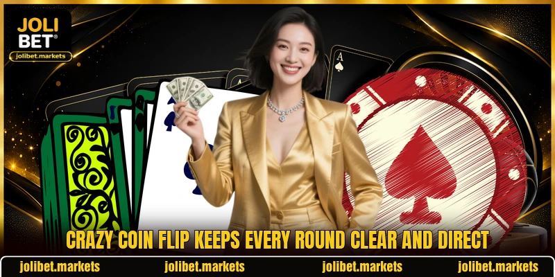 Crazy Coin Flip keeps every round clear and direct