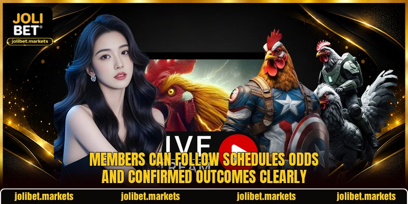 Members can follow schedules odds and confirmed outcomes clearly