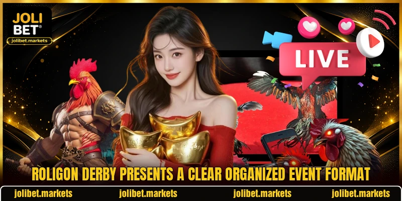 Roligon Derby presents a clear organized event format Roligon Derby presents a clear organized event format