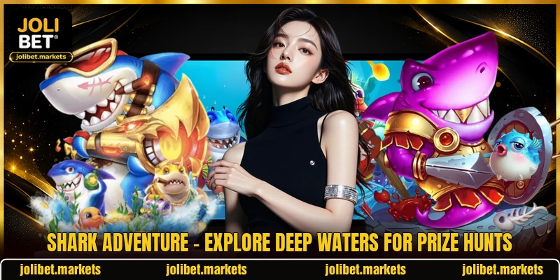 Shark Adventure - Explore Deep Waters For Prize Hunts