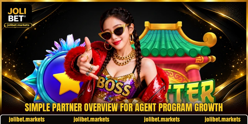 Simple partner overview for agent program growth Simple partner overview for agent program growth