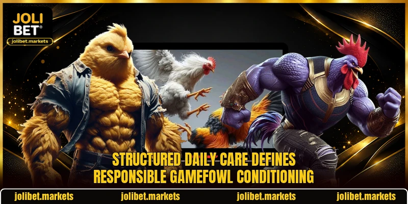 Structured daily care defines responsible Gamefowl Conditioning