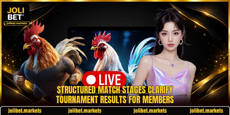 Structured match stages clarify tournament results for members Structured match stages clarify tournament results for members