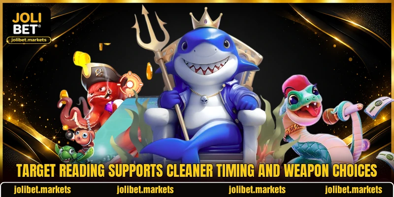 Target reading supports cleaner timing and weapon choices